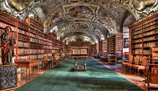 プラハ修道院図書館