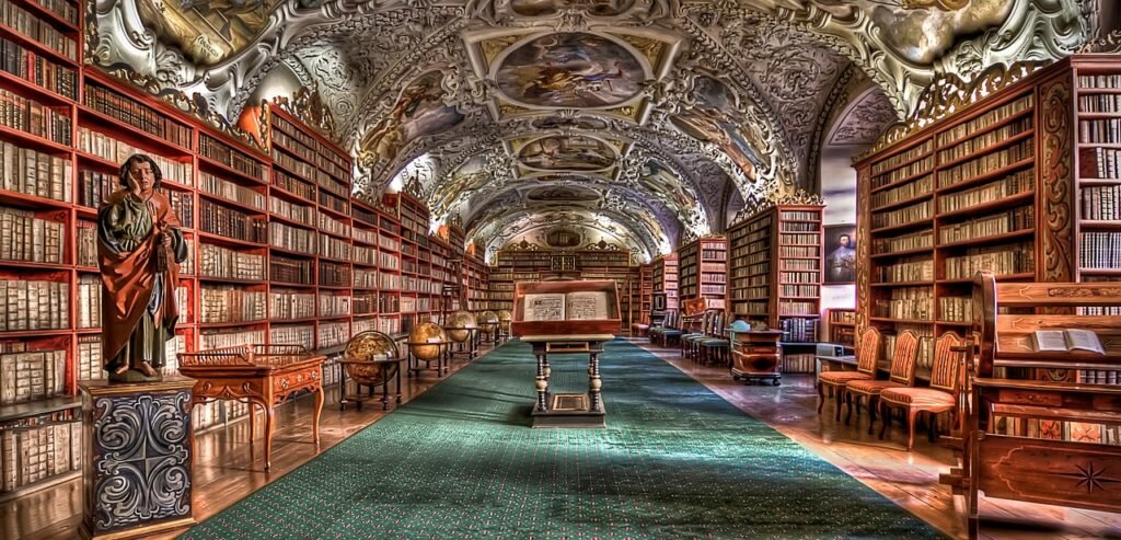 プラハ修道院図書館